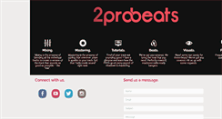 Desktop Screenshot of 2probeats.com